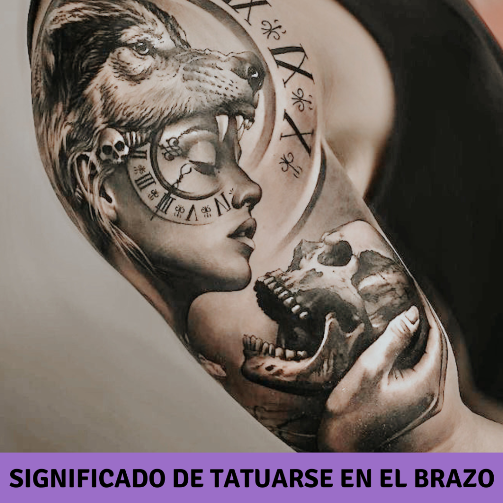 Qué significado tiene tatuarse en el brazo - cuáles son los mejores tatuajes del mundo para hombres en el brazo - ideas de tatuajes en el brazo para mujer.